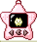 It's tamaNOTchi! this tamamNOTchi features a pink star with a lil unhatchedd egg. Click to feed!