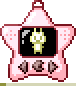 It's tamaNOTchi! this tamamNOTchi features a pink star with a lil unhatchedd egg. Click to feed!