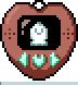 a tamaNOTchi named mocha that can be clicked on to feed
